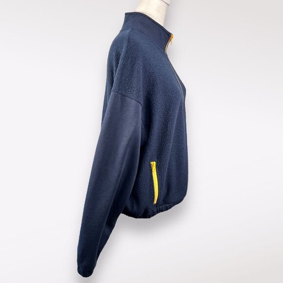 Vans Fleece Pullover Sweatshirt Half Zip Jacket Small - Picture 6 of 10